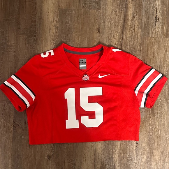 Nike Tops - Cropped Nike Ohio State Jersey